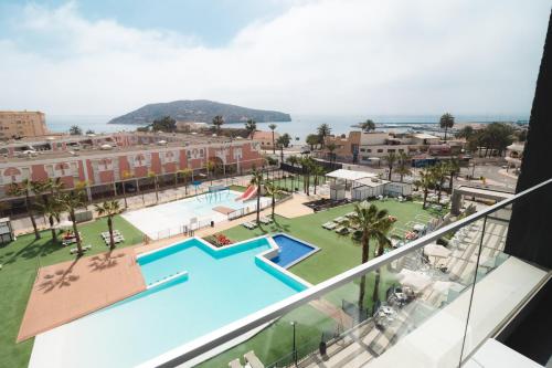 Udsigt, Hotel Dos Playas in Mazarron