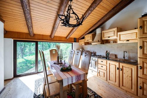 virtuve, Cabana din Revier in Viseu De Jos