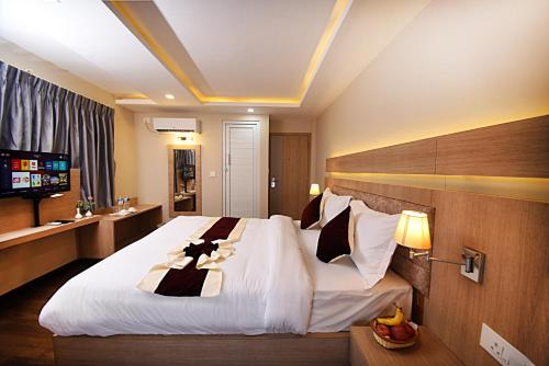 1 double bed
