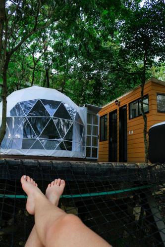 Glamping romantico en Vista Hermosa disfruta de la naturaleza en un ambiente privado y acogedor