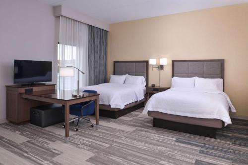 מיטה, Hampton Inn & Suites Cincinnati-Mason in מסון(או איץ')