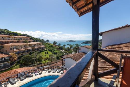 balcon/terasă, Hotel Ilha Branca Inn in Azeda & Azedinha Beaches