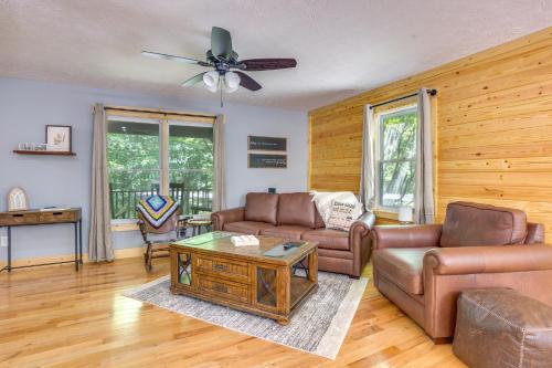 Dreamy Dahlonega Cabin with Deck and Fireplace!