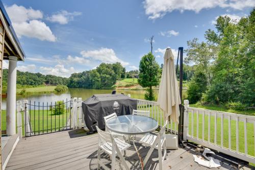 Lakefront Shelby Vacation Rental with Game Room! in Shelby, USA