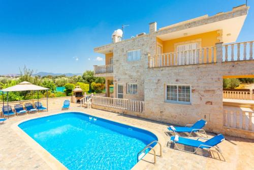 Villa Prodromi Large Private Pool AC WiFi - Polis