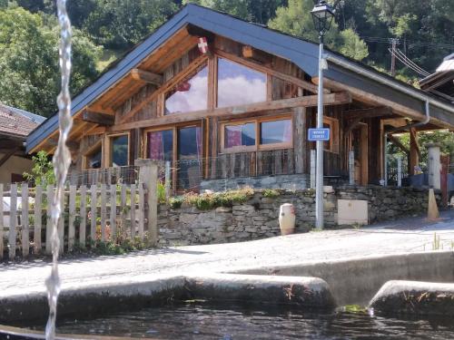 Chalet La Plagne jacuzzi vue top