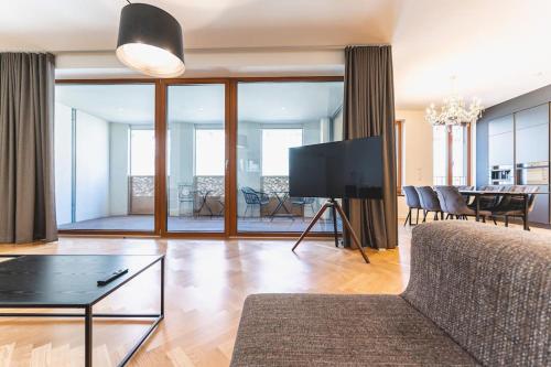 TIP! Design trifft Lage 120 qm Premium Apartment, Drážďany (fotografie 7)