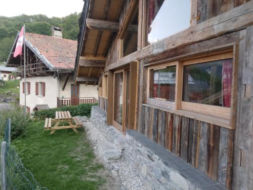 Chalet La Plagne jacuzzi vue top