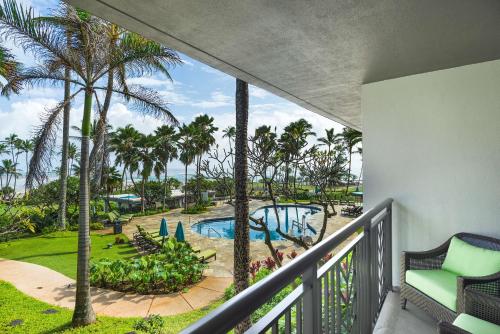 Kilátás, Hilton Garden Inn Kauai Wailua Bay in Wailua (HI)