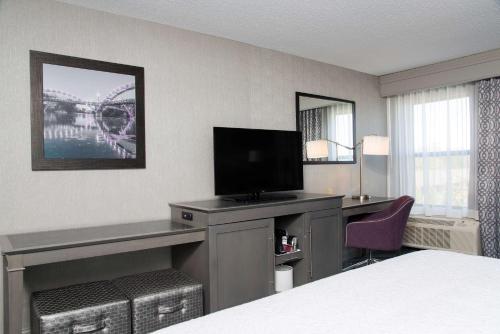 1 king bed, 1 sofa bed