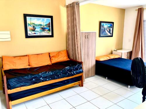 Apartamento studio frente ao mar Massaguaçu Caraguatatuba