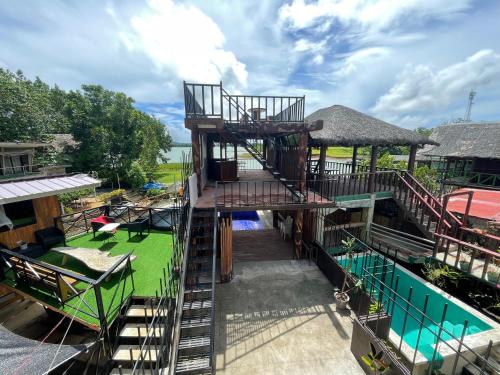balcon/terasă, Camotes Lake House in Lumban