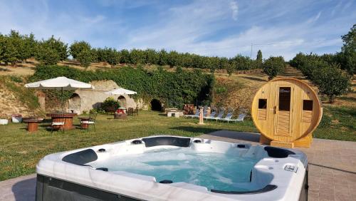 Bañera de hidromasaje, Agriturismo Villa Caffarelli in Salice Terme