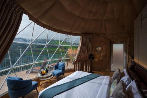 1 double bed