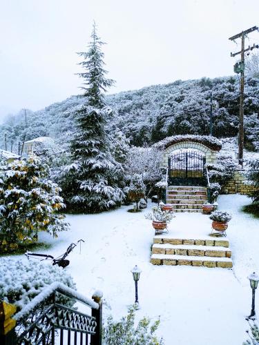Balcony on Trichonida Lake in Kato Achaia
