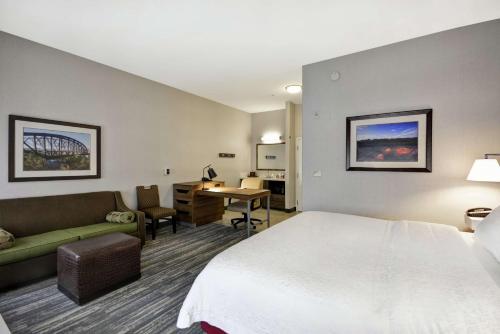 1 king bed, 1 sofa bed