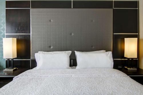 Deluxe King Room with Whirpool - Non-Smoking room in Hampton Inn & Suites by Hilton Calgary-Airport
