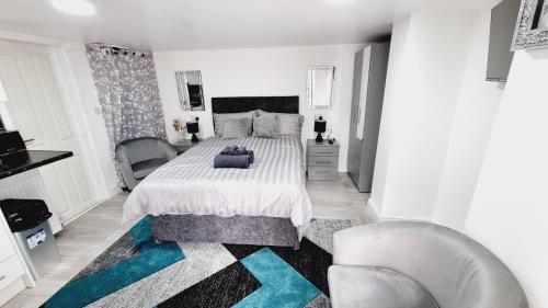 Comfy Studio apartment with Wi-Fi and Smart TV, Leeds (Foto 7)