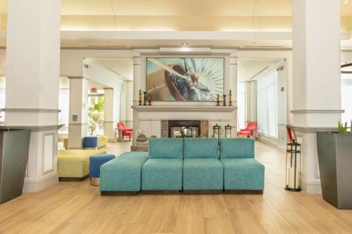 Előcsarnok, Hilton Garden Inn Daytona Beach-Airport near Daytona International Speedway autóversenypálya