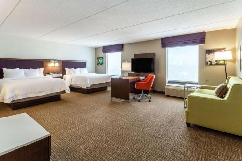 芝加哥 - 利伯蒂維爾漢普頓套房酒店 (Hampton Inn & Suites Chicago-Libertyville) in 利伯蒂維爾