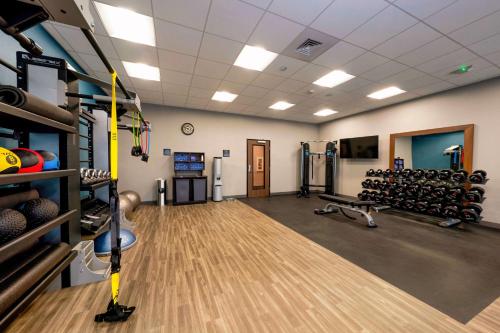 Fitness center, Hampton Inn Needles in Needles (CA)