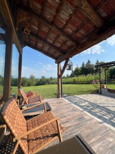Балкон/тераса, Casa din Deal-Cincu in Şoarş