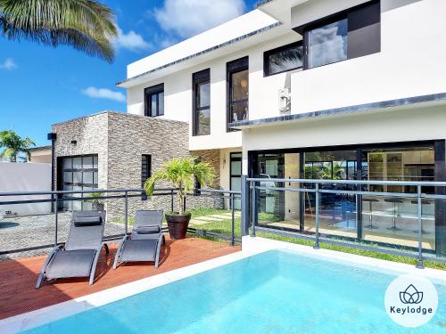 F7 - Villa Casa del Amor, classée 3 étoiles - 170m2 - avec piscine et jacuzzi - Saint-Joseph