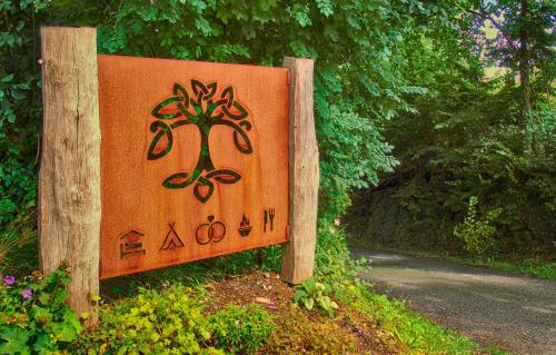 Ceridwen Glamping, double decker bus and Yurts