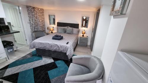 Comfy Studio apartment with Wi-Fi and Smart TV, Leeds (Foto 3)