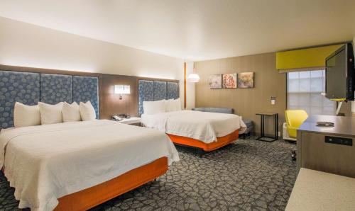 Hampton Inn by Hilton Prescott Room Type - Queen Room with Two Queen Beds - Mobility and Hearing Access/Non-Smoking