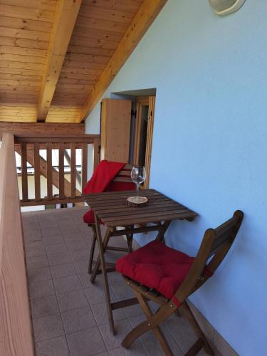 Balkons/terase, Mansarda Trentino-Campiglio in Ossana