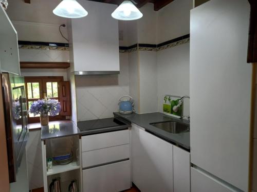 Kitchen, Casa Rural La Santa in Pilona