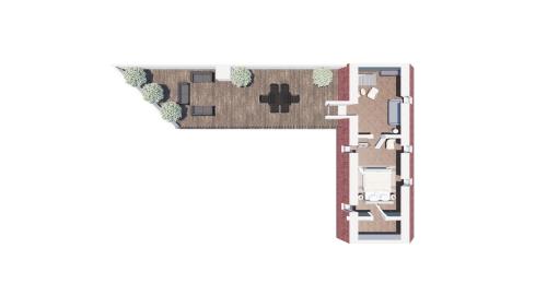 LUXURY Penthouse · Private Balcony · Heart of Copenhagen, Kodaň (fotografie 7)