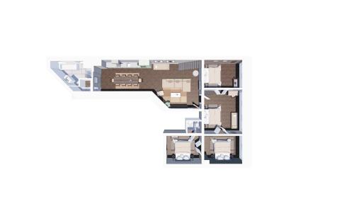 LUXURY Penthouse · Private Balcony · Heart of Copenhagen, Kodaň (fotografie 6)