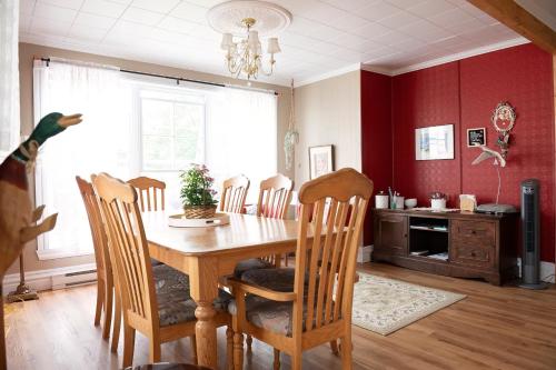 Iekārtas, Bed & café Petit Papillon (Bed & cafe Petit Papillon) in Grandes-Bergeronnes (QC)