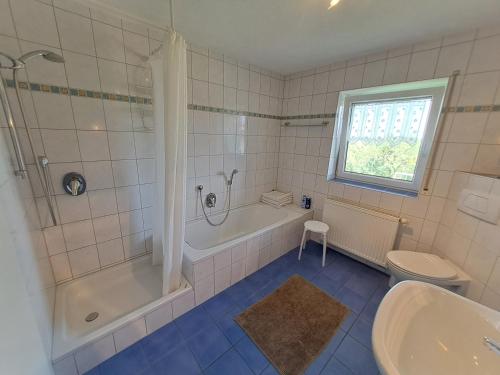 Dušš, Ferienwohnung Taubertal Oberrimbach in Creglingen