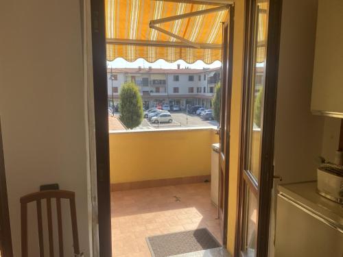 陽台/露台, Casa Francesca in 維隆戈