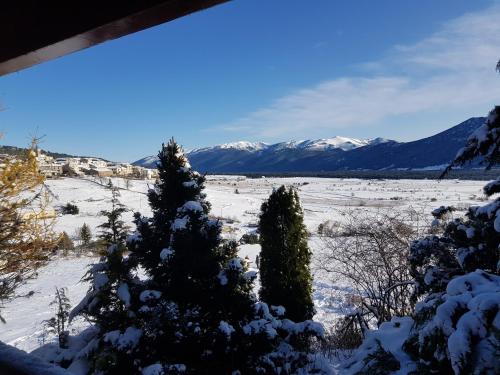 chalet près des pistes avec vue panoramique