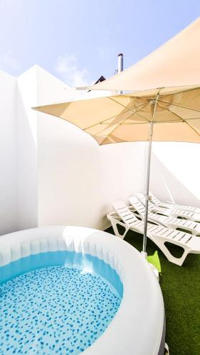 레스토랑, Atypicap Capsule Hostel in 테네리페