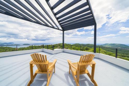 Balcony/terrace, Villa Vista Pacifico in Potrero