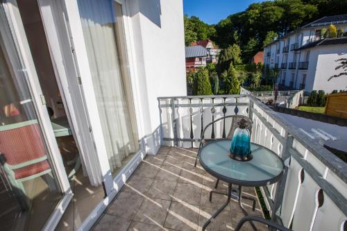 Balcony/terrace, Apartmenthaus Sonnenblick in Binz - Parkplatz kostenlos in Ostseebad Binz