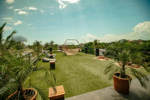 balkon/terras, Che Puerto Escondido Hostel & Bar Adults Only in Puerto Escondido