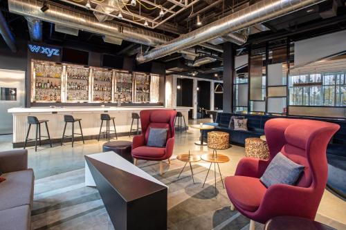 Pub/Lounge, Aloft Omaha Aksarben Village near Omaha Közösségi Játszóház