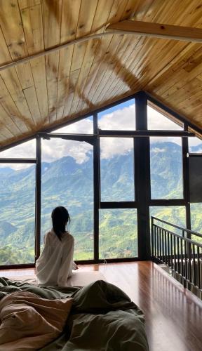 Bungalow view fanxipang 1579 Sa Pa photo