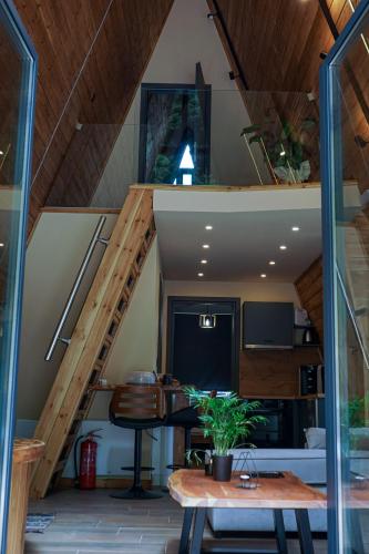 주방, Pavliani4rest - Luxury Cabins in 파블리아니