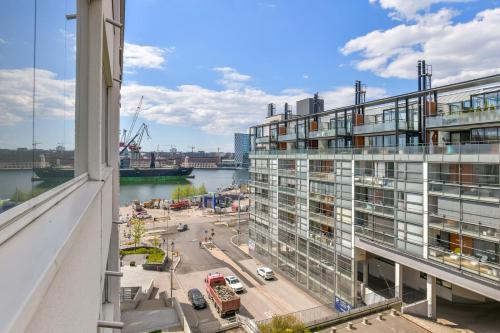 View, Scandic Primo Apartments - Design District 69m2 in Eira