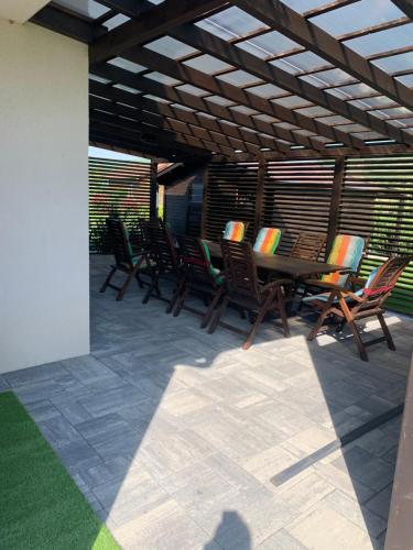 ระเบียง/ชานเรือน, Paloznak Lux Apartmanház (Paloznak Lux Apartmanhaz) in ปาลอซนัก