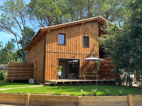 Maison bois neuve tout confort, au calme - Location saisonnière - Messanges