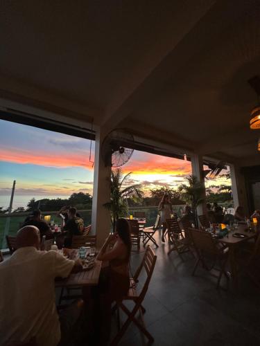 مطعم, Tres Palmas Boutique Hotel in رينكون