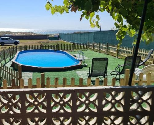 Casa Lobadiz, en primera línea de playa, Doniños - Viladóniga